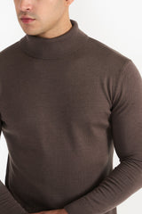 LUCA BROWN MEN'S SWEATER