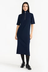 TRACY NAVY WOMEN'S KNIT DRESS