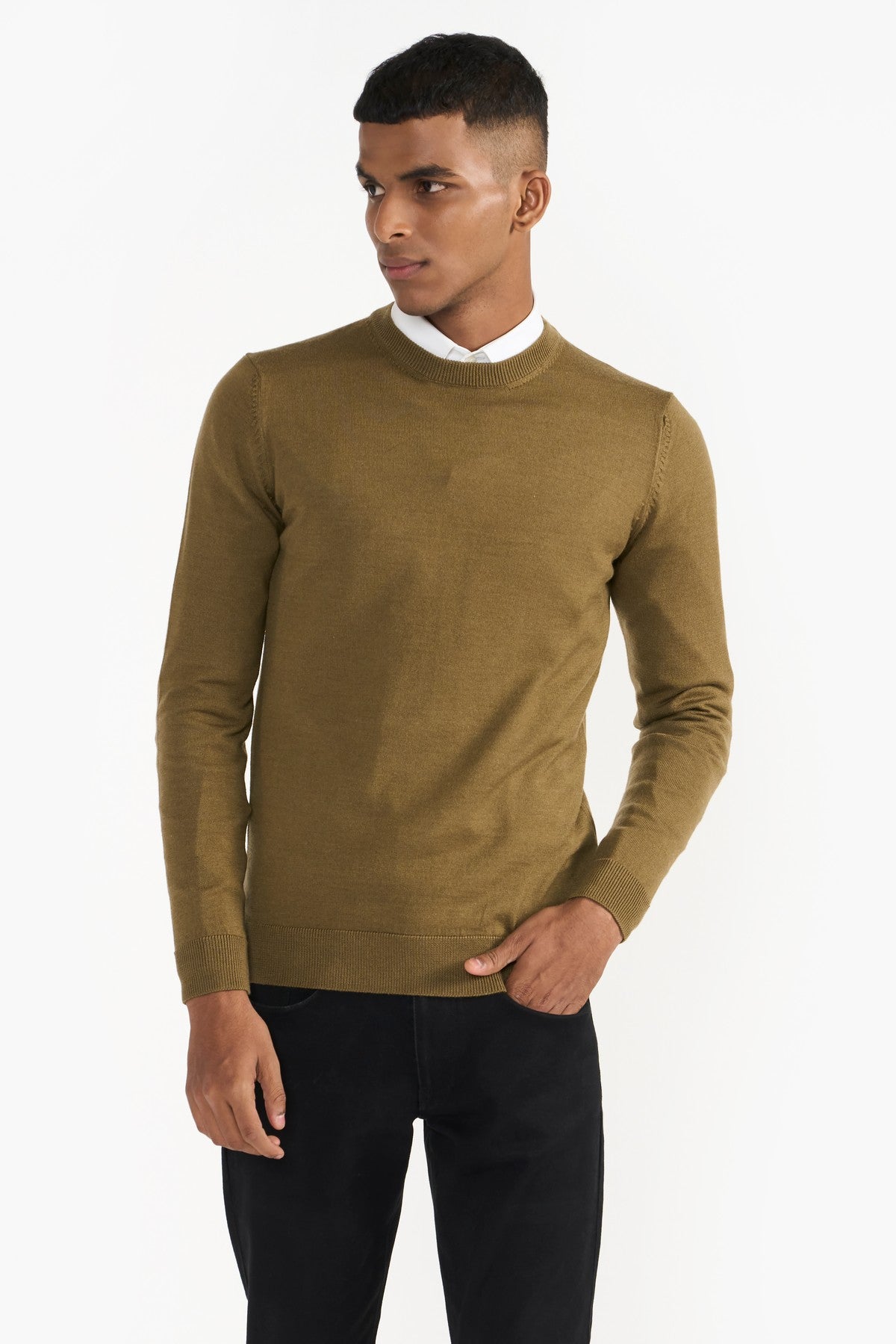 WILLIE GREEN MEN'S SWEATER
