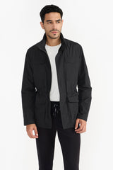 IKE BLACK MEN'S FABRIC JACKET