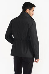 Black Ike Fabric Jacket