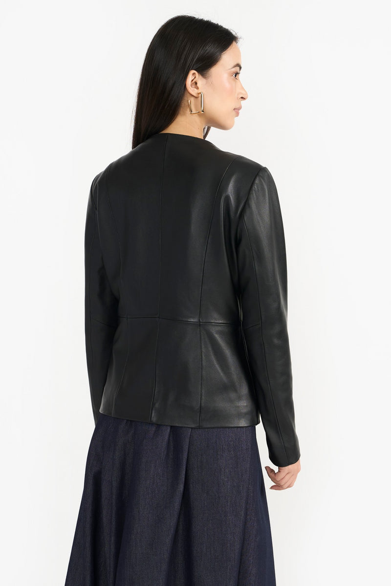 Black Zola Leather Jacket