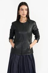 Black Zola Leather Jacket