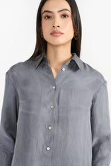 ANDREA GREY WOMEN'S WOVEN TOP