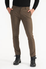 EMMETT OLIVE MEN'S CHINOS