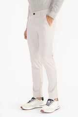 EMMETT STONE GREY MEN'S CHINOS