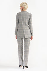 HELEN BLACK & WHITE WOMEN'S WOOLEN PANTS