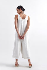 EMALINE WHITE WOMEN'S JUMPSUIT