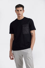 ELON BLACK MEN'S T-SHIRT