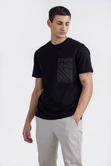 ELON BLACK MEN'S T-SHIRT