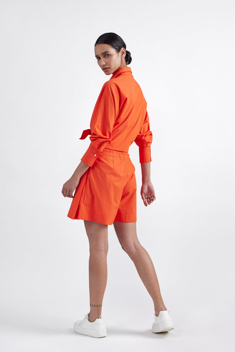 Cadmium Orange Kimiko Shirt