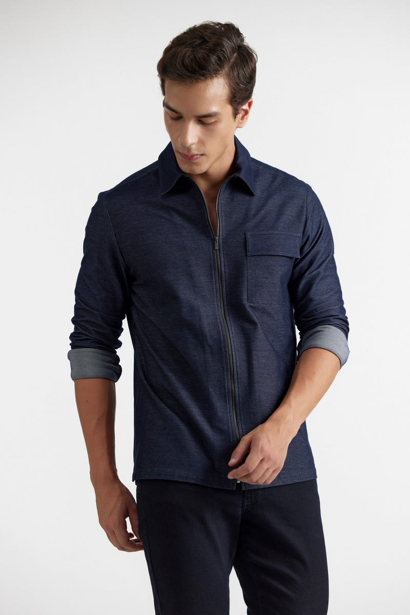 Navy Malcolm Shirt