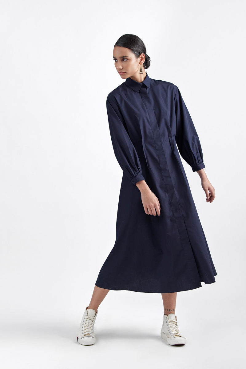 Midnight Blue Lucine Dress