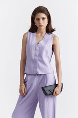 MAIA LAVENDER WOMEN'S VEST