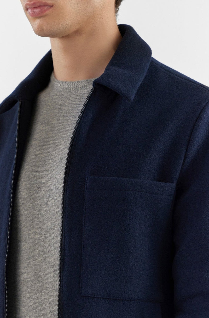 Navy Jirou Blazers & Coat