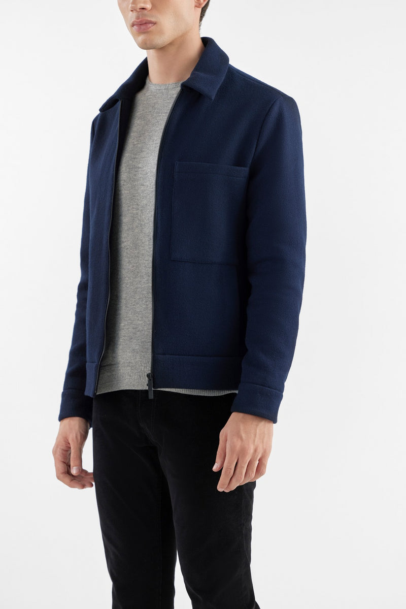 Navy Jirou Blazers & Coat