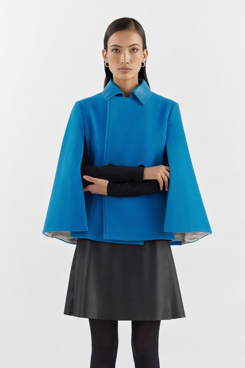 Alpine Blue Alanis Poncho