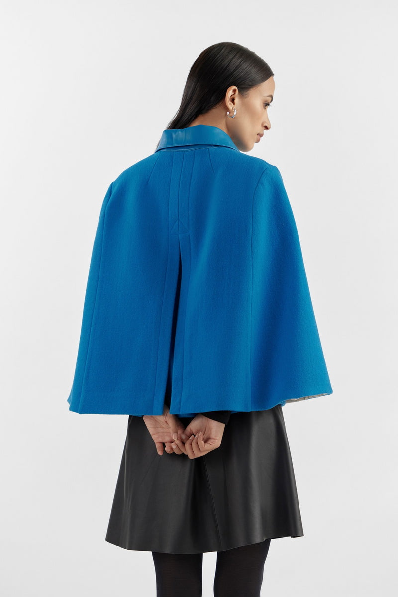 Alpine Blue Alanis Poncho