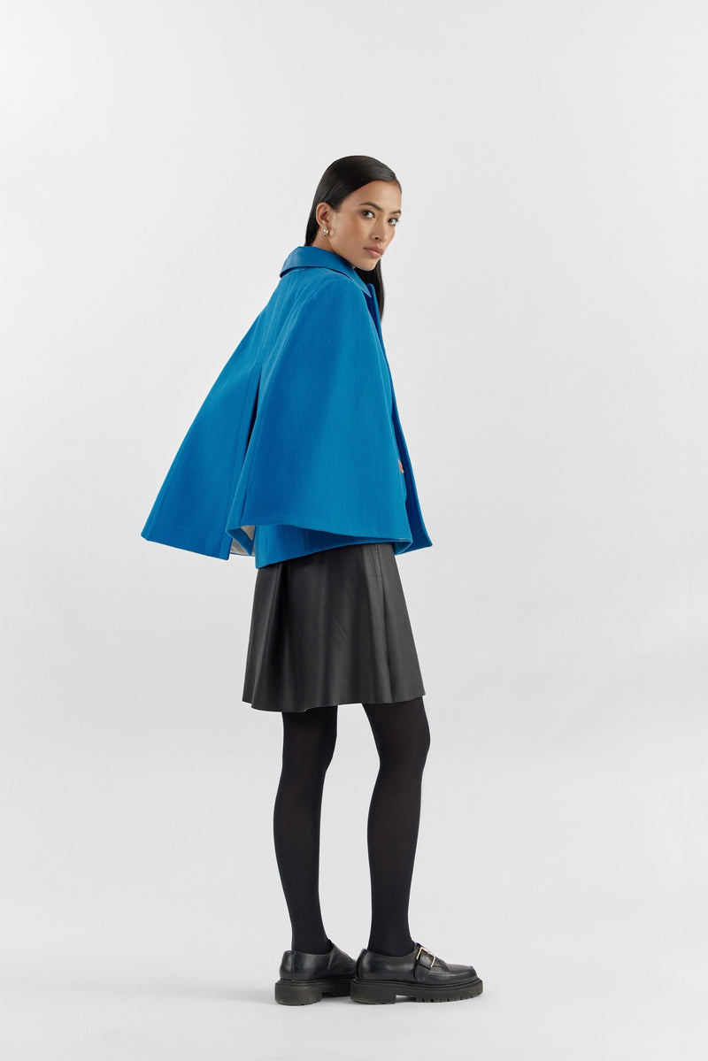 Alpine Blue Alanis Poncho