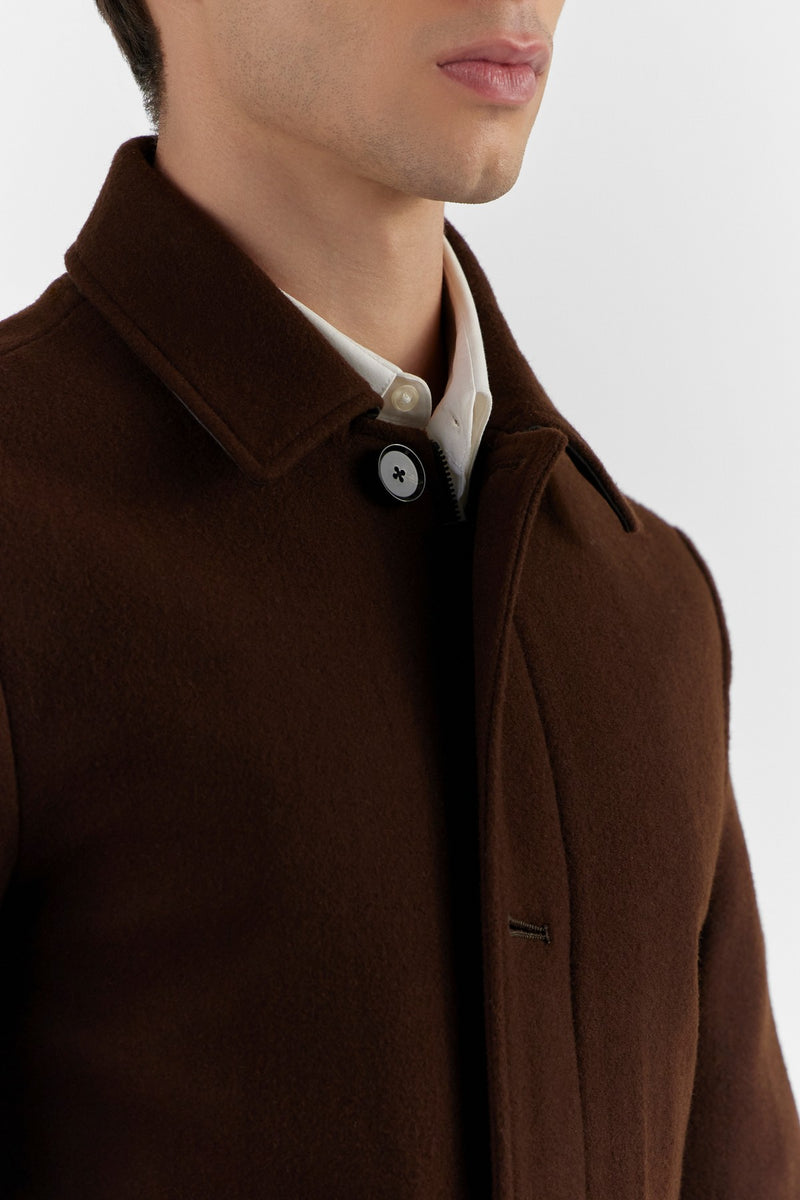 Brown Harry Wool En Jacket