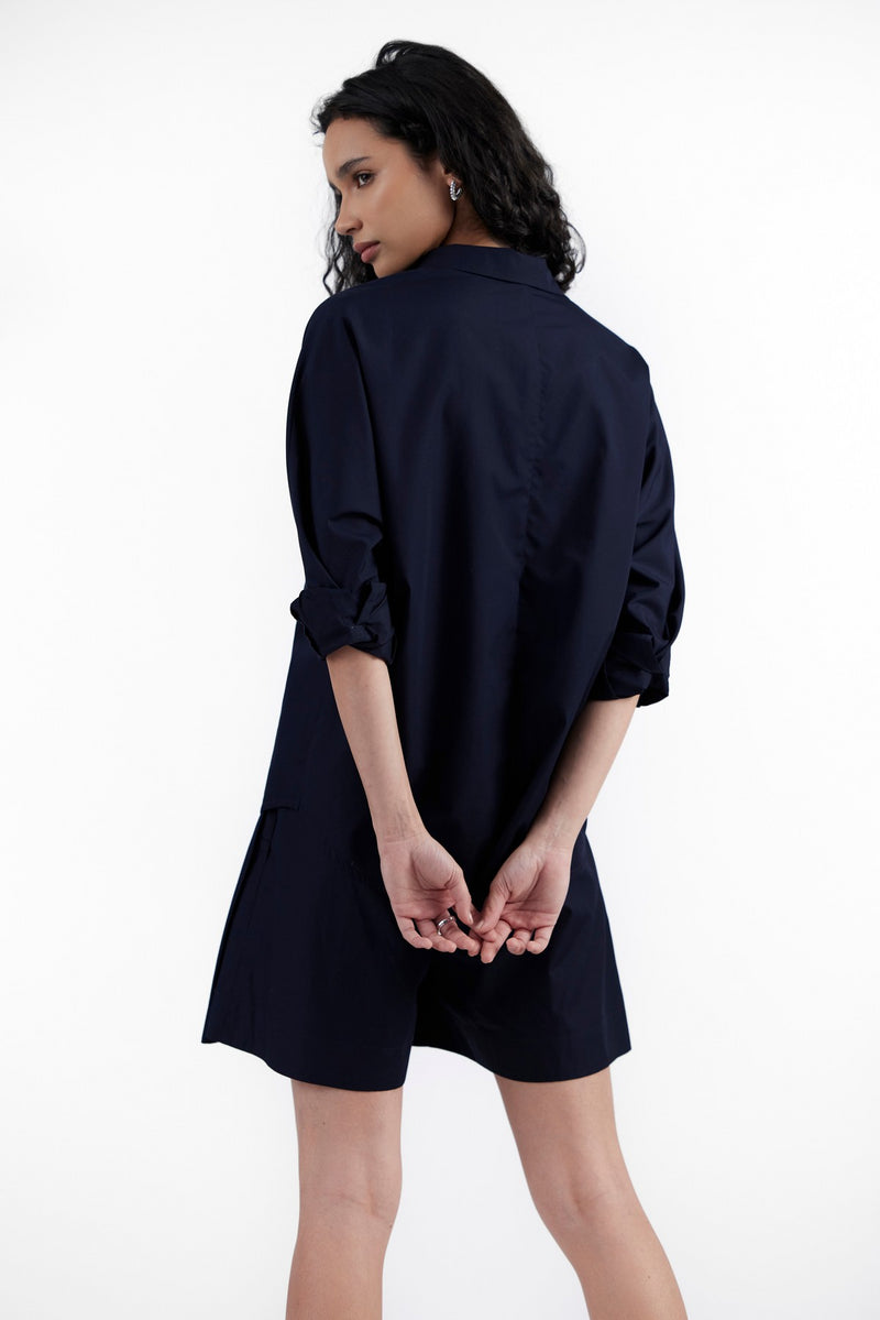 Midnight Blue Kimiko Shirt