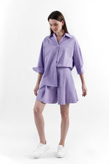 TAZIA LAVENDER WOMEN'S SHIRT