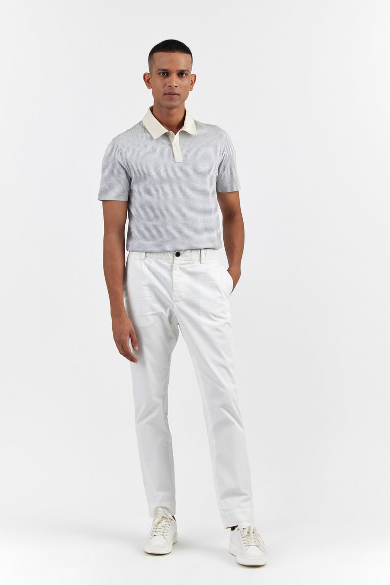 White Miles Trouser