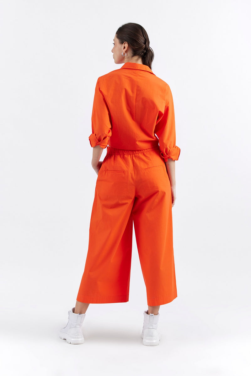 Cadmium Orange Kimiko Pants Trouser