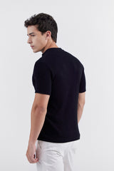 WYATT BLACK MEN'S T-SHIRT