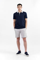 IGNATIUS MIDNIGHT BLUE MEN'S POLO T-SHIRT