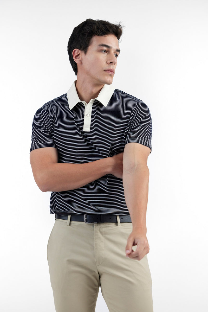 White/ Black Nigel Polo