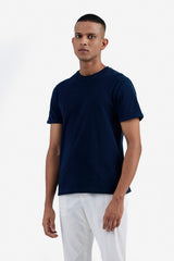 STUART MIDNIGHT BLUE MEN'S T-SHIRT