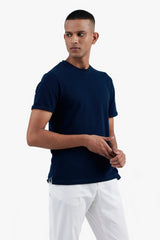 STUART MIDNIGHT BLUE MEN'S T-SHIRT