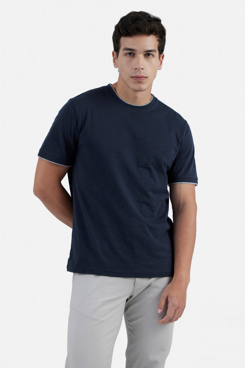 Midnight Blue Amos T-Shirt
