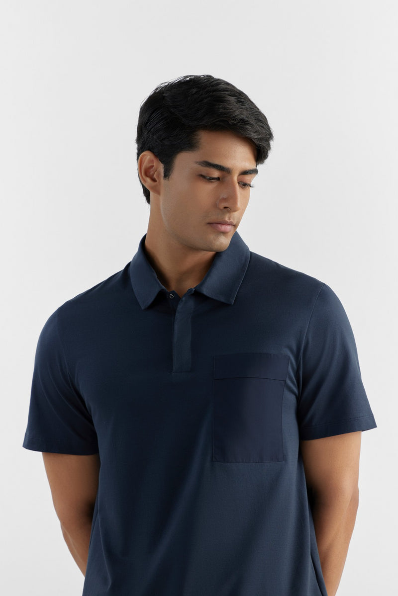 Navy Armando T-Shirts & Polo