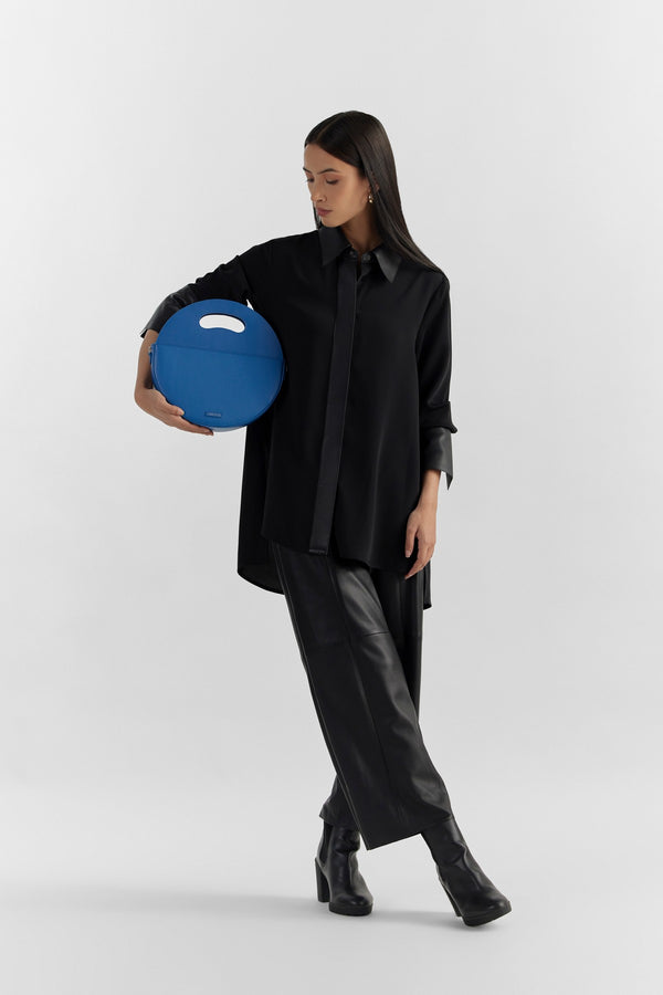 Washed Blue Evie Evening Bag
