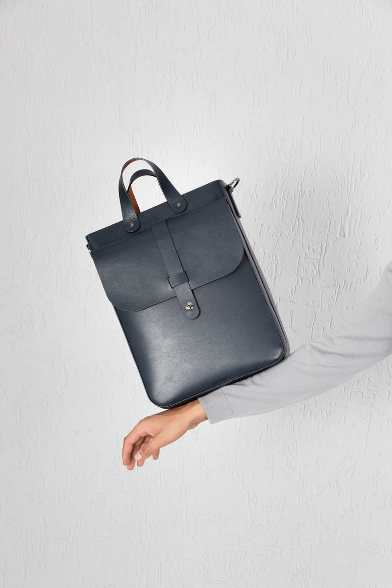 Navy Riyo Laptop Bag