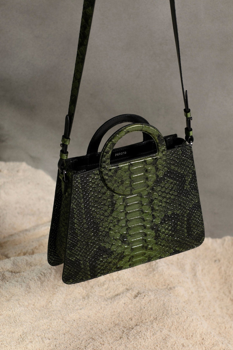Green Rayha Evening Bag