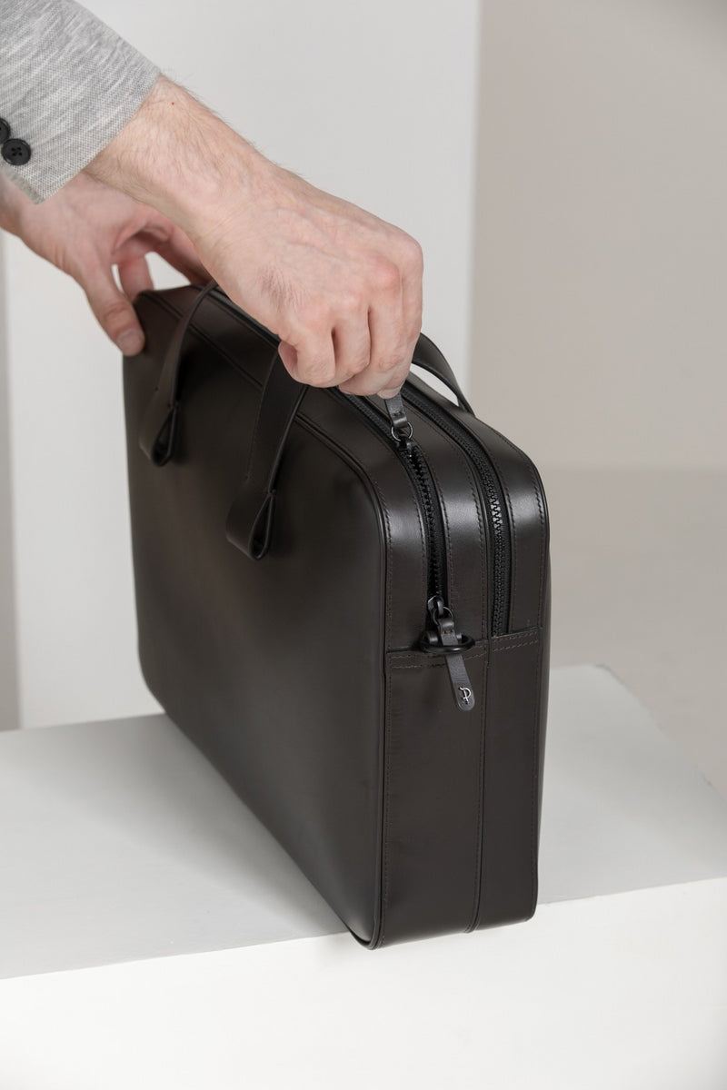 Dark Brown Samuel Briefcase