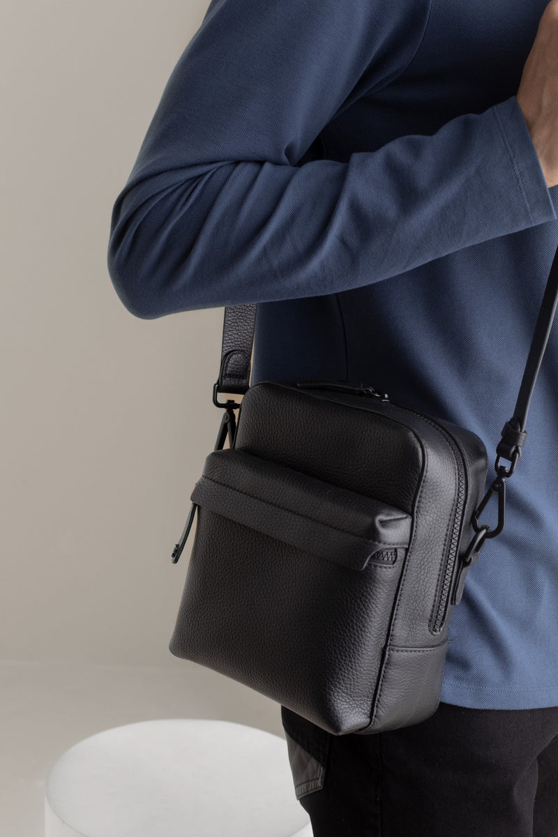 Black Van Messenger Bag